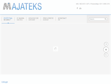 Tablet Screenshot of majateks.com